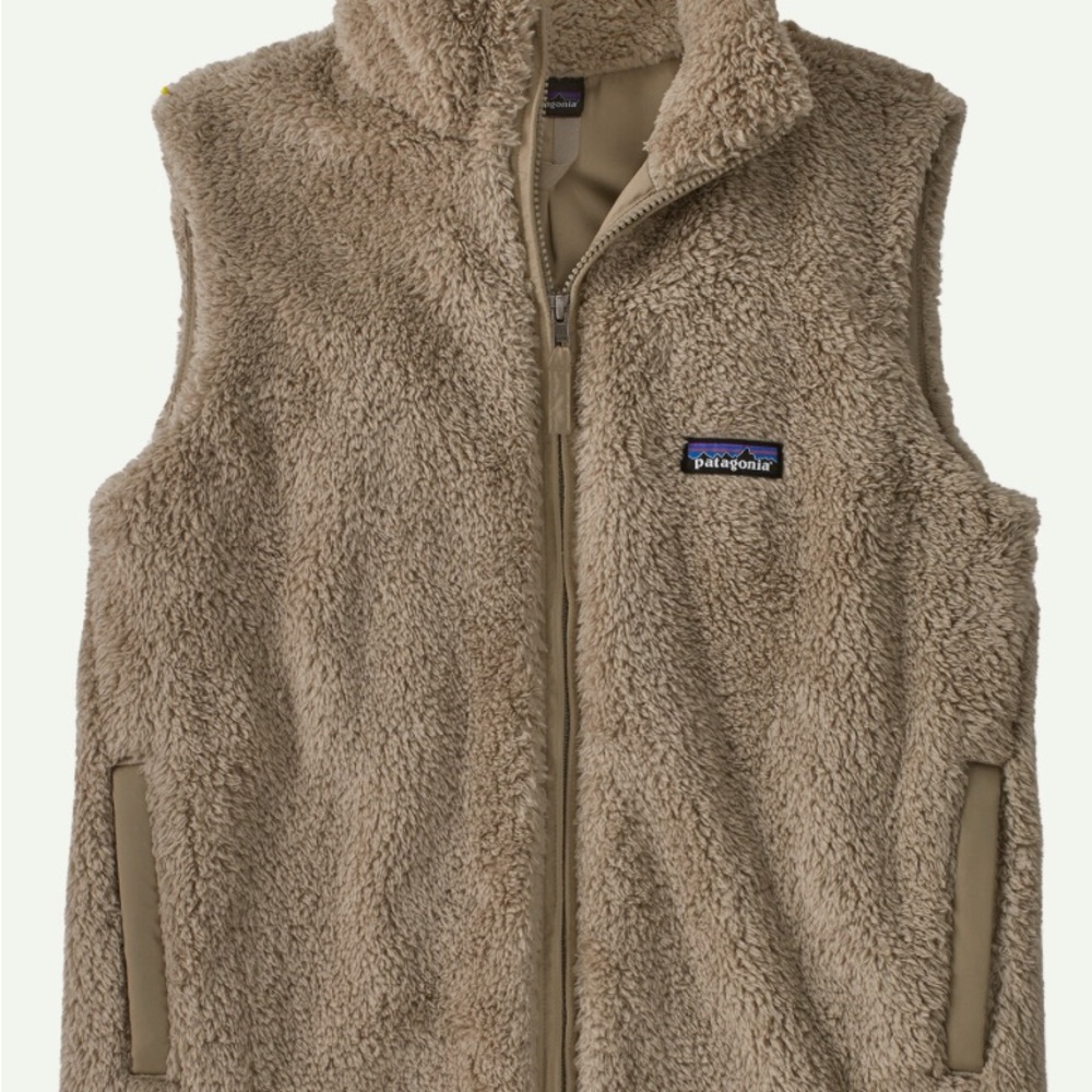 Patagonia Tan Fleece Vest